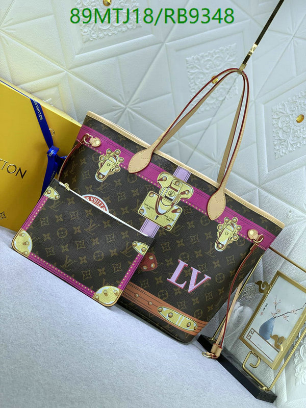 LV Bags-(4A)-Neverfull- Code: RB9348 $: 89USD