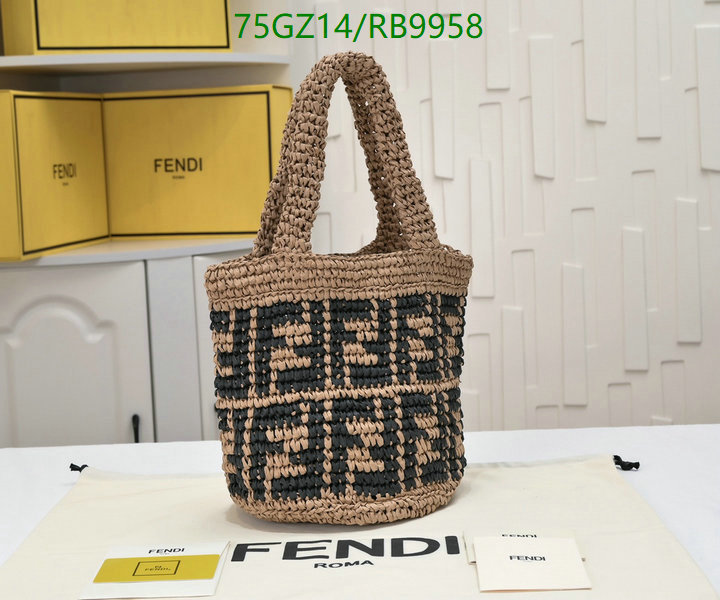 Fendi Bag-(4A)-Handbag- Code: RB9958 $: 75USD