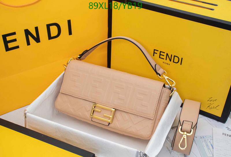 Fendi Bag-(4A)-Baguette- Code: YB19 $: 89USD