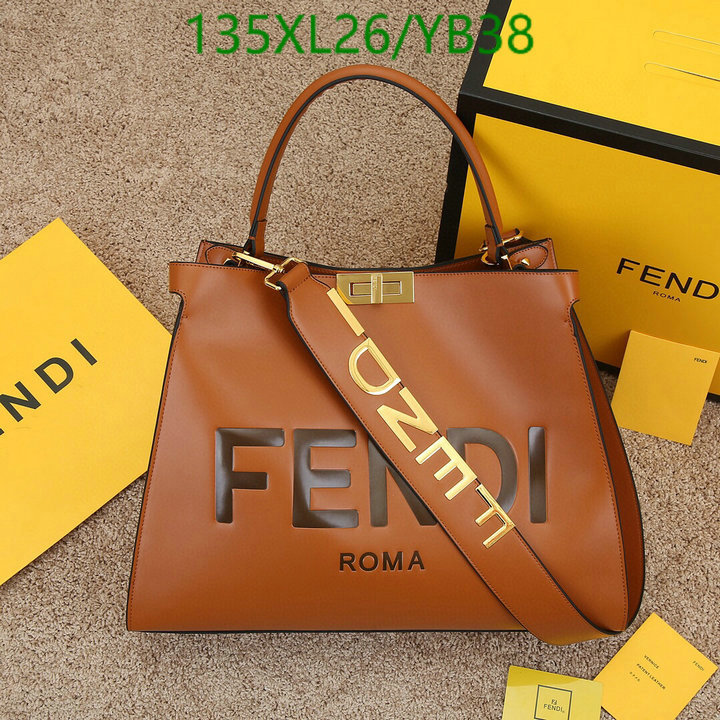 Fendi Bag-(4A)-Peekaboo Code: YB38 $: 135USD