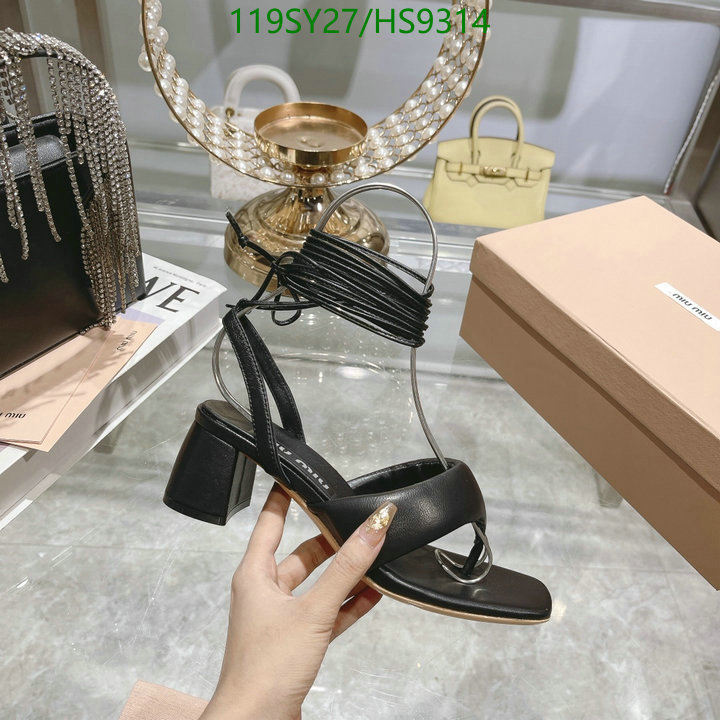 Women Shoes-Miu Miu Code: HS9314 $: 119USD