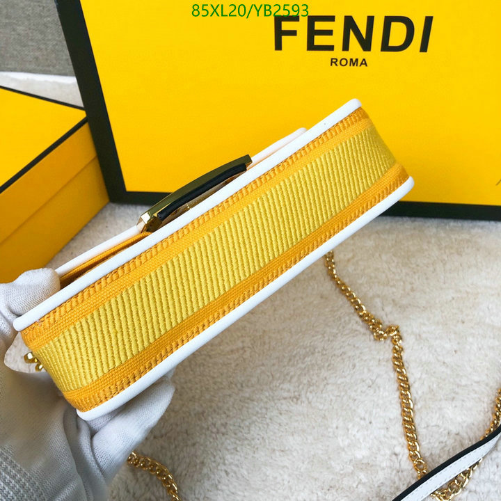 Fendi Bag-(4A)-Baguette- Code: YB2593 $: 85USD