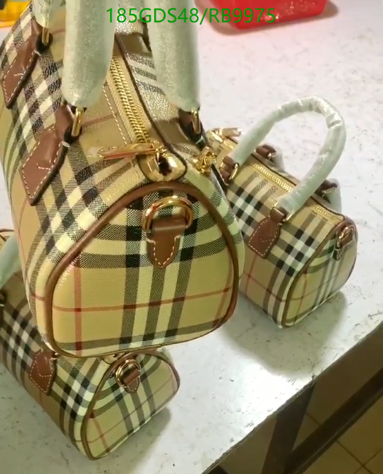 Burberry Bag-(Mirror)-Handbag- Code: RB9975 $: 185USD