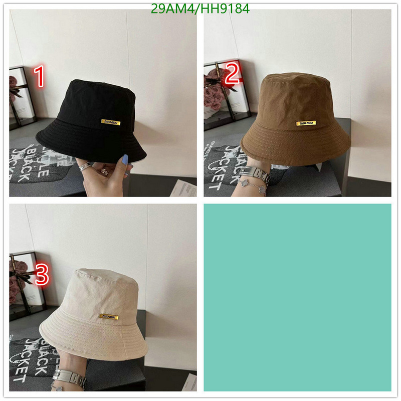 Cap -(Hat)-Miu Miu Code: HH9184 $: 29USD