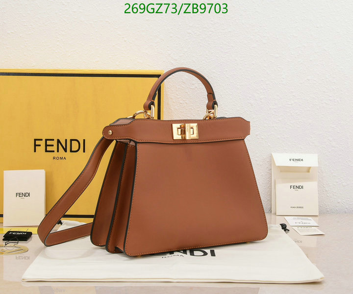 Fendi Bag-(Mirror)-Peekaboo Code: ZB9703 $: 269USD