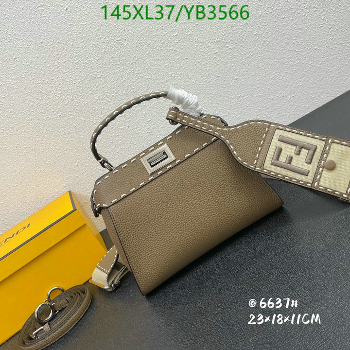 Fendi Bag-(4A)-Peekaboo Code: YB3566 $: 145USD