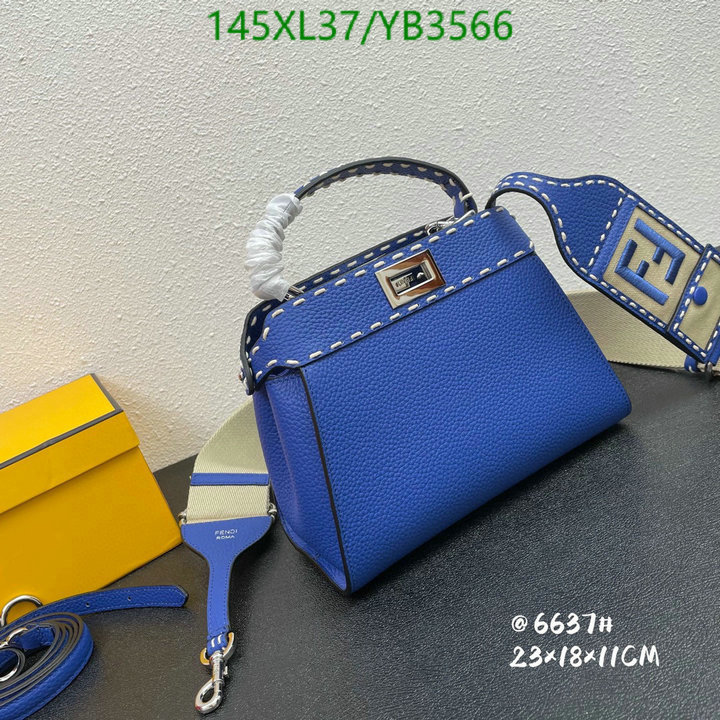 Fendi Bag-(4A)-Peekaboo Code: YB3566 $: 145USD