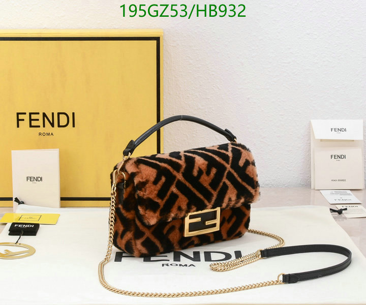 Fendi Bag-(Mirror)-Baguette Code: HB932 $: 195USD