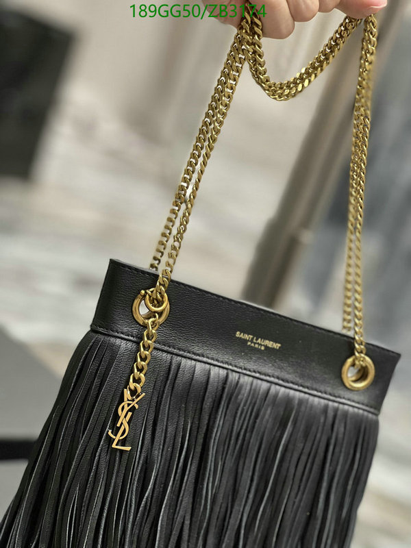 YSL Bag-(Mirror)-Handbag- Code: ZB3174 $: 189USD