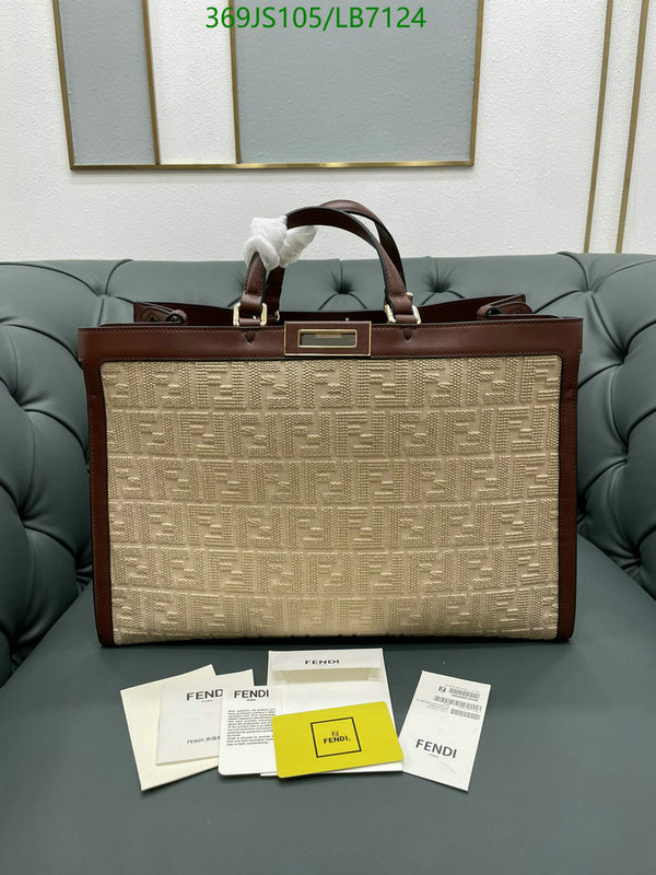 Fendi Bag-(Mirror)-Handbag- Code: LB7124 $: 369USD