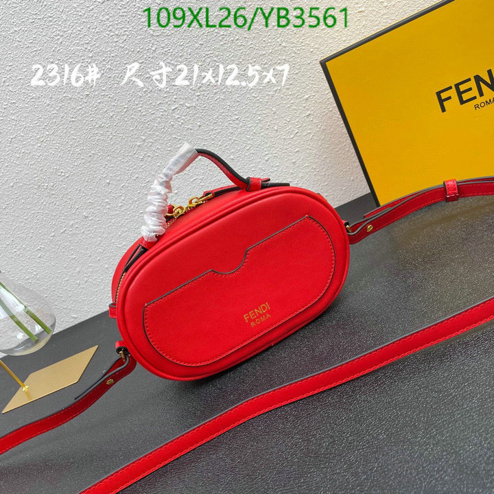 Fendi Bag-(4A)-Diagonal- Code: YB3561 $: 109USD