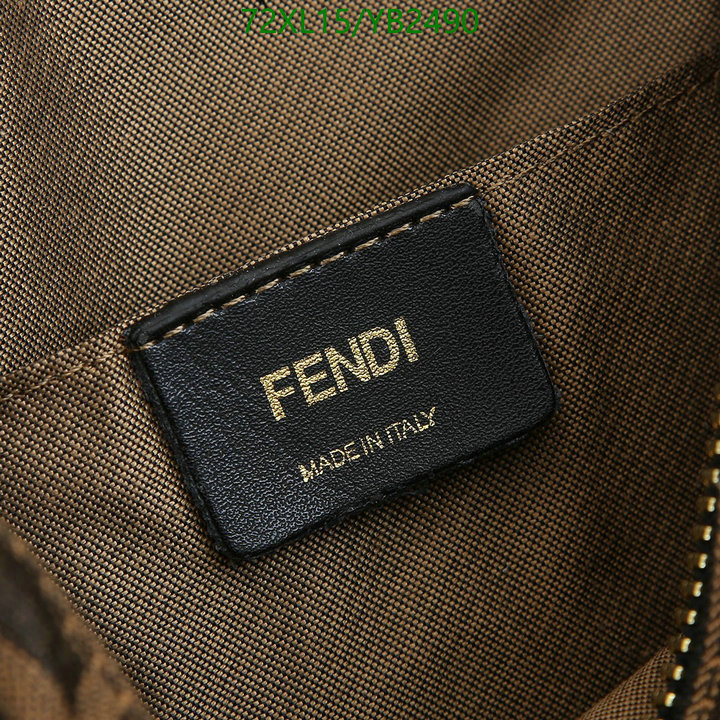 Fendi Bag-(4A)-Diagonal- Code: YB2490 $: 72USD