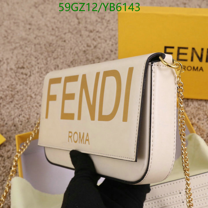 Fendi Bag-(4A)-Diagonal- Code: YB6143 $: 59USD