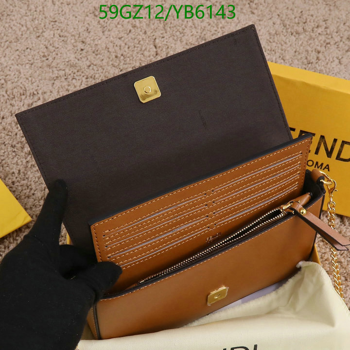 Fendi Bag-(4A)-Diagonal- Code: YB6143 $: 59USD