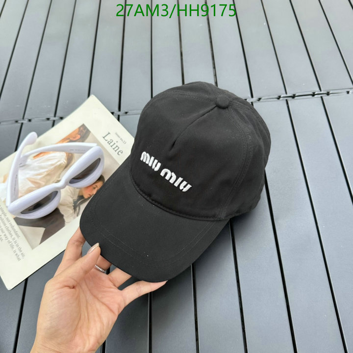 Cap -(Hat)-Miu Miu Code: HH9175 $: 27USD