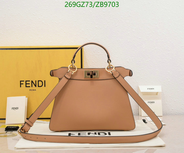 Fendi Bag-(Mirror)-Peekaboo Code: ZB9703 $: 269USD