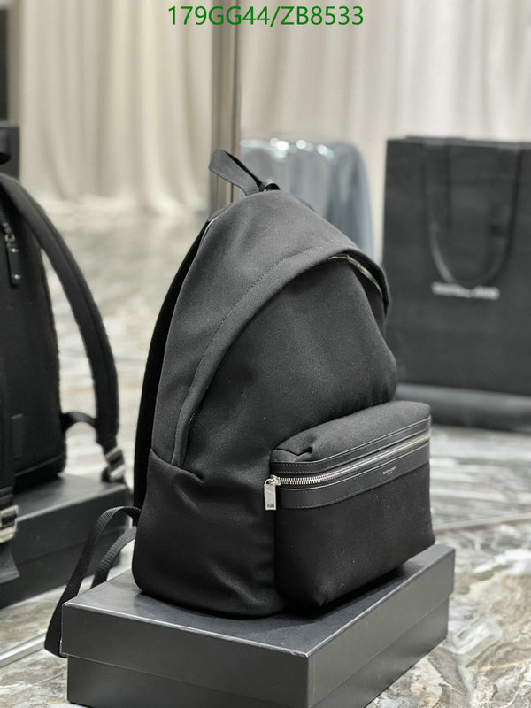 YSL Bag-(Mirror)-Backpack- Code: ZB8533 $: 179USD