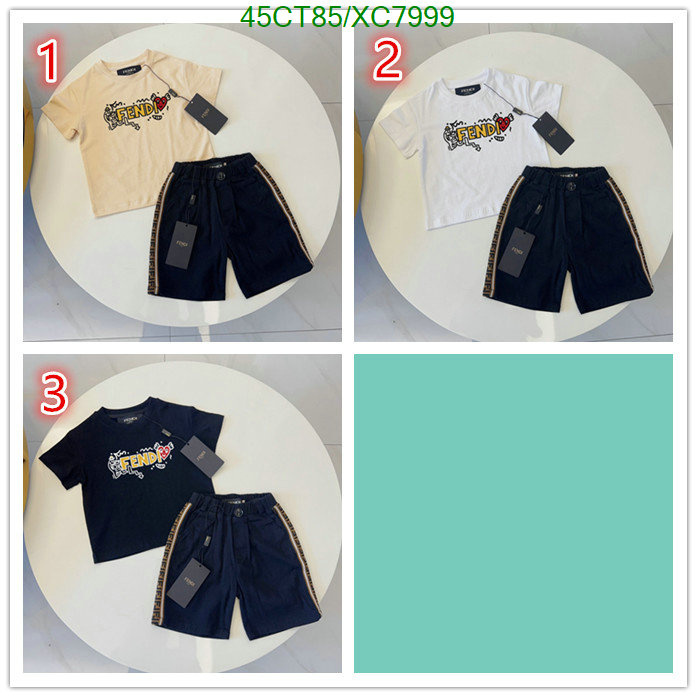 Kids clothing-Fendi Code: XC7999 $: 45USD