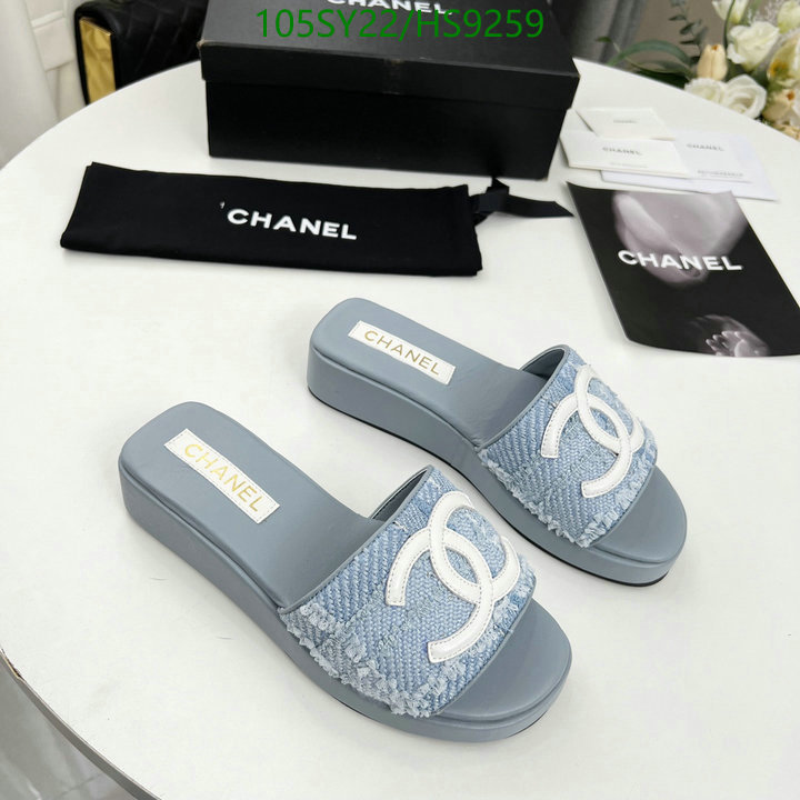 Women Shoes-Chanel Code: HS9259 $: 105USD