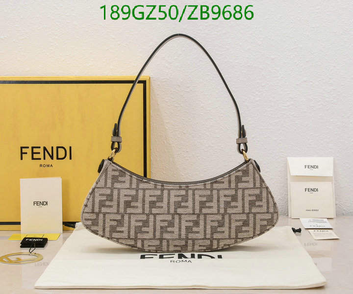 Fendi Bag-(Mirror)-Handbag- Code: ZB9686 $: 189USD