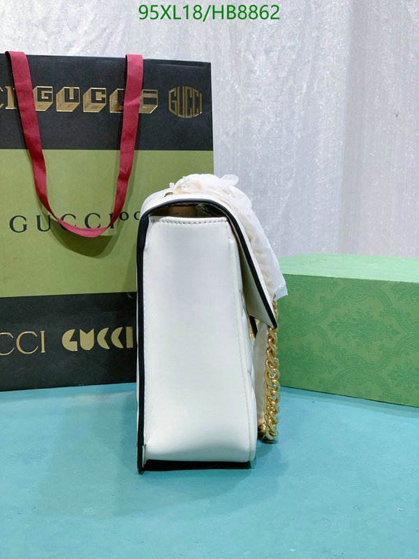 Gucci Bag-(4A)-Diagonal- Code: HB8862 $: 95USD