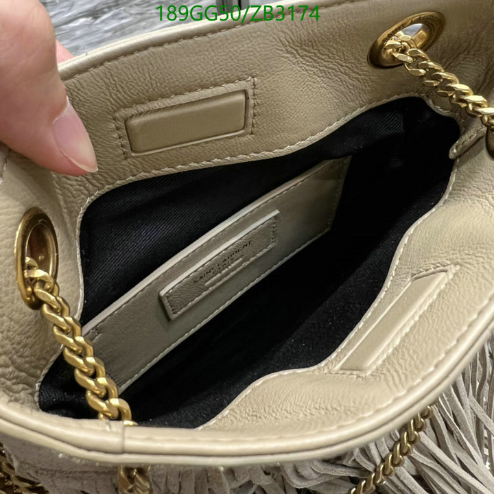 YSL Bag-(Mirror)-Handbag- Code: ZB3174 $: 189USD