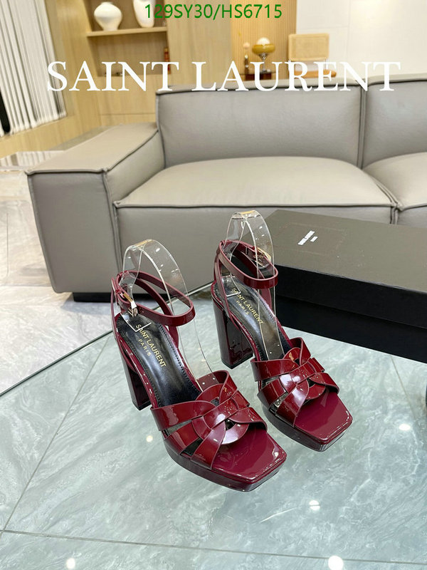 Women Shoes-YSL Code: HS6715 $: 129USD