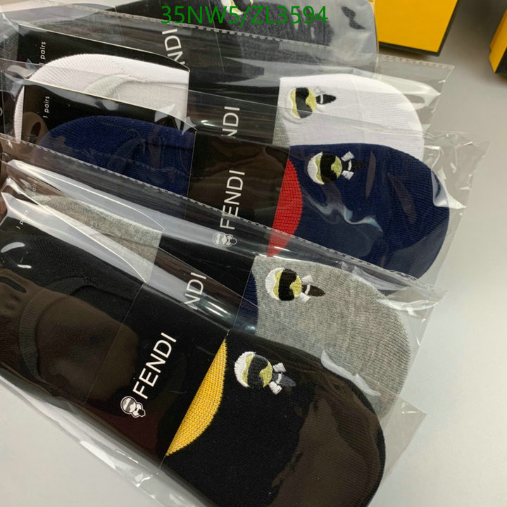 Sock-Fendi Code: ZL3594 $: 35USD