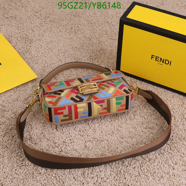 Fendi Bag-(4A)-Baguette- Code: YB6148 $: 95USD