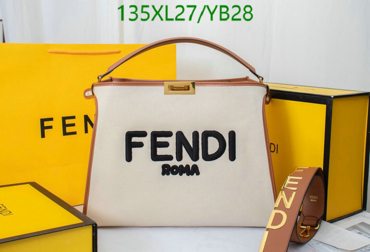 Fendi Bag-(4A)-Peekaboo Code: YB28 $: 135USD