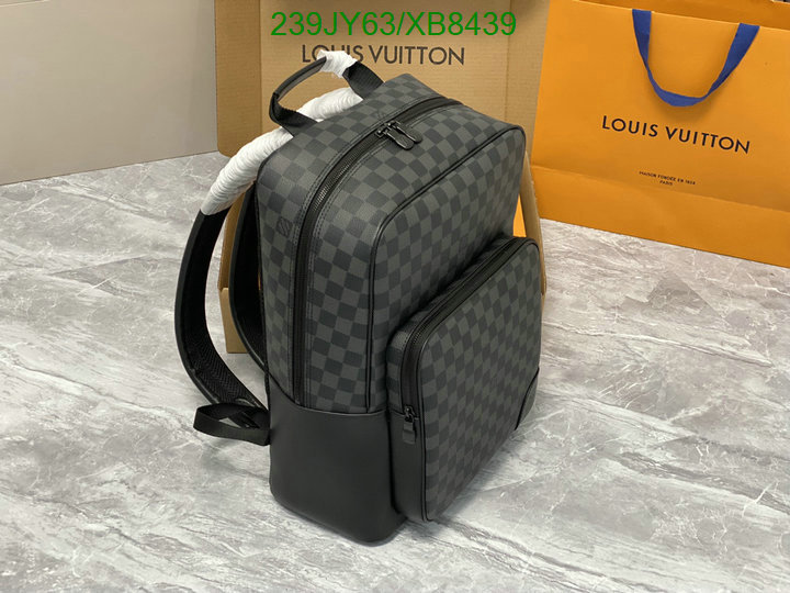 LV Bags-(Mirror)-Backpack- Code: XB8439 $: 239USD