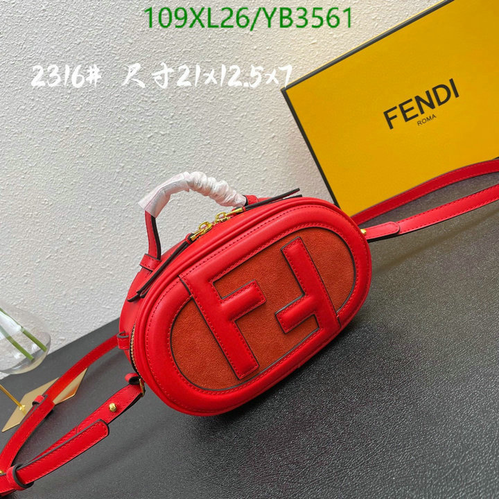 Fendi Bag-(4A)-Diagonal- Code: YB3561 $: 109USD