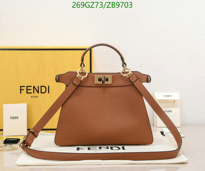 Fendi Bag-(Mirror)-Peekaboo Code: ZB9703 $: 269USD