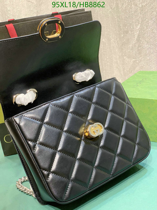 Gucci Bag-(4A)-Diagonal- Code: HB8862 $: 95USD