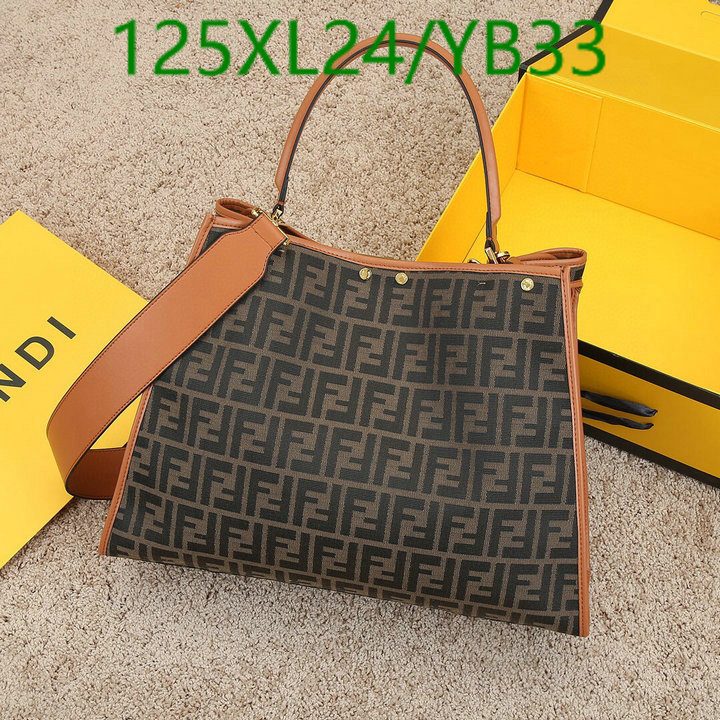 Fendi Bag-(4A)-Peekaboo Code: YB33 $: 125USD