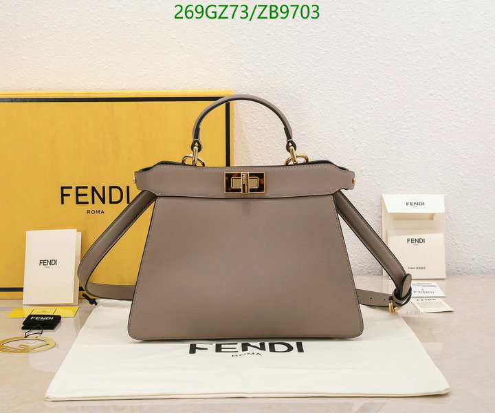 Fendi Bag-(Mirror)-Peekaboo Code: ZB9703 $: 269USD