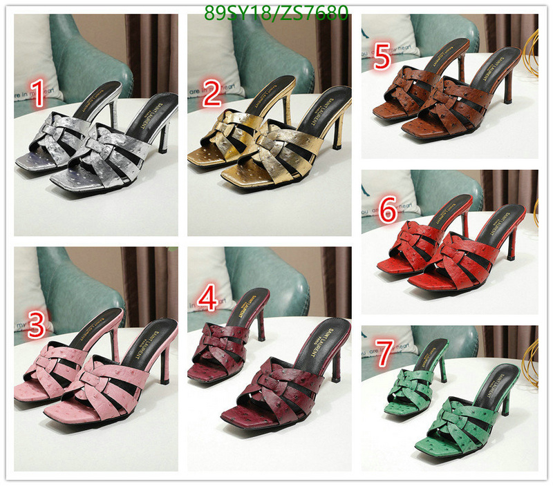 Women Shoes-YSL Code: ZS7680 $: 89USD