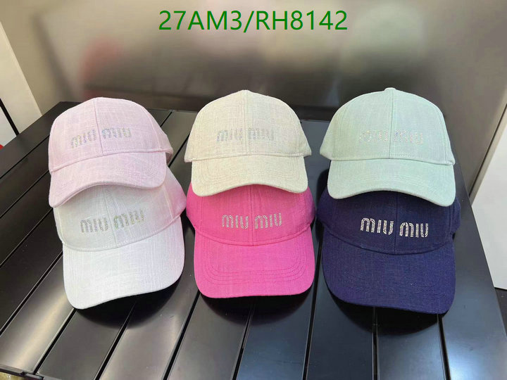 Cap-(Hat)-Miu Miu Code: RH8142 $: 27USD