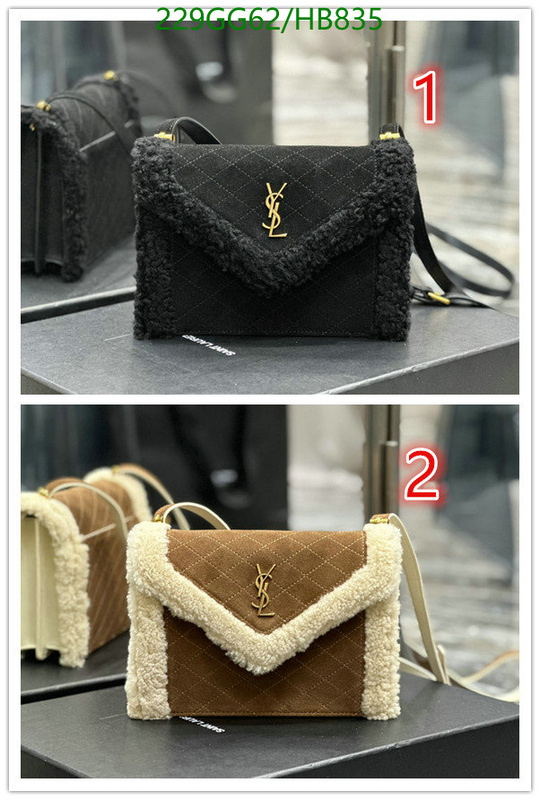 YSL Bag-(Mirror)-Diagonal- Code: HB835 $: 229USD