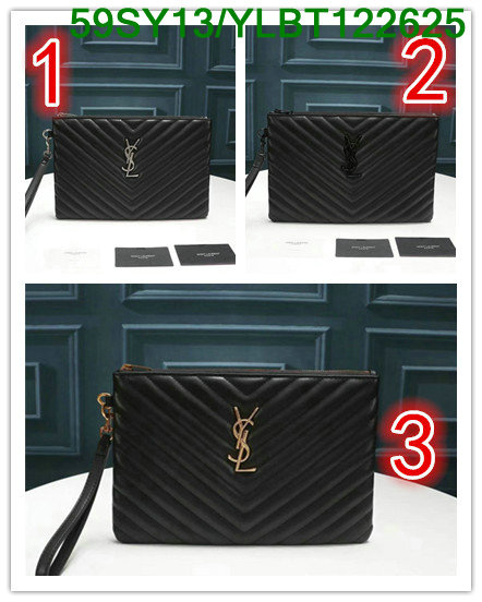 YSL Bag-(4A)-Clutch- Code: YLBT122625 $: 59USD