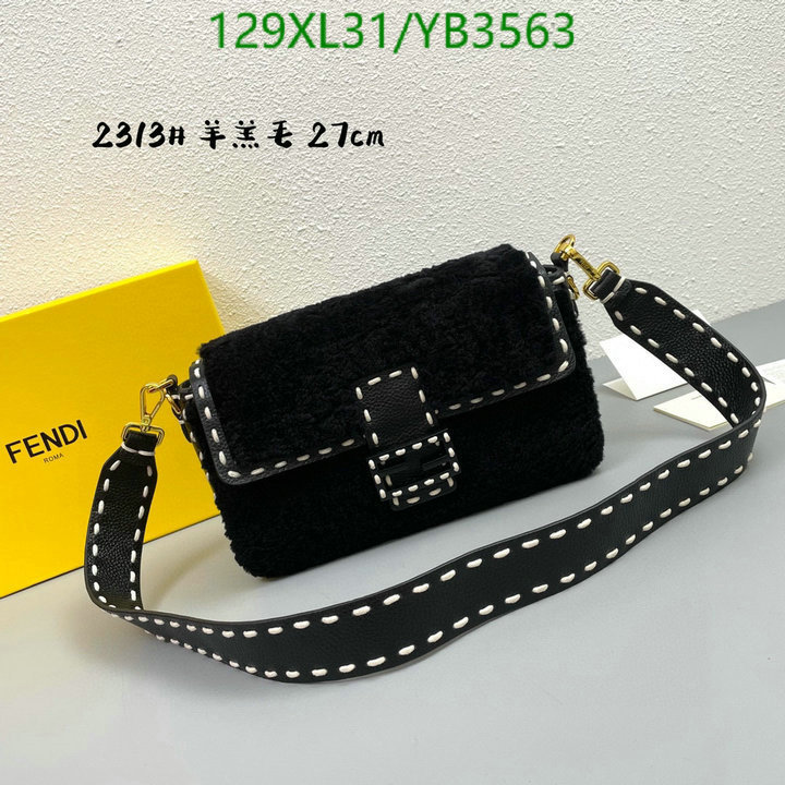 Fendi Bag-(4A)-Baguette- Code: YB3563 $: 129USD