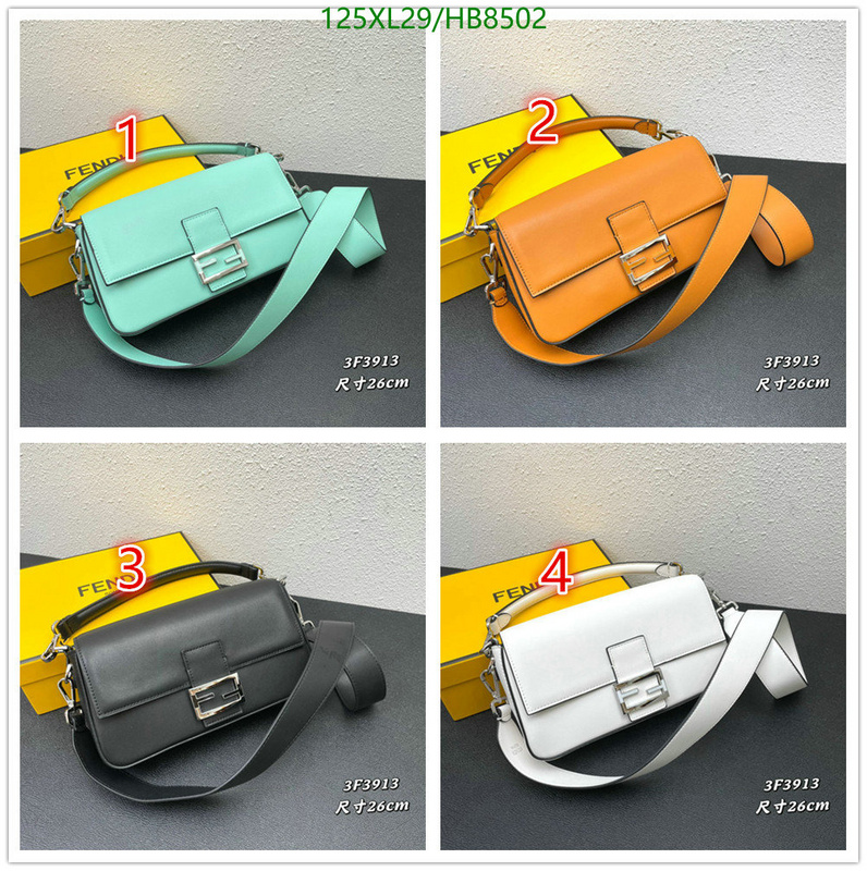 Fendi Bag-(4A)-Baguette- Code: HB8502 $: 125USD