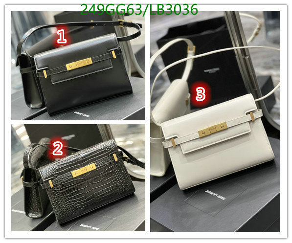 YSL Bag-(Mirror)-Diagonal- Code: LB3036 $: 249USD