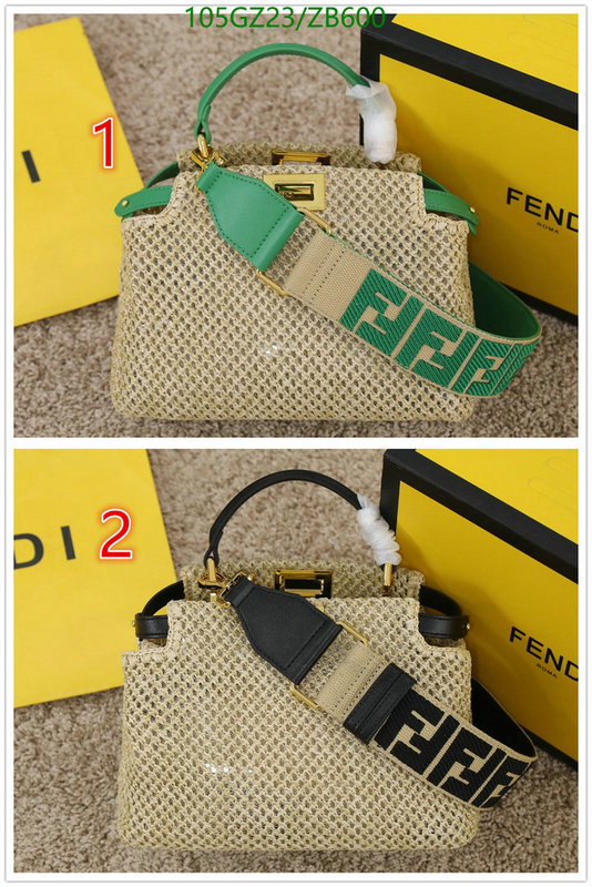 Fendi Bag-(4A)-Peekaboo Code: ZB600 $: 105USD