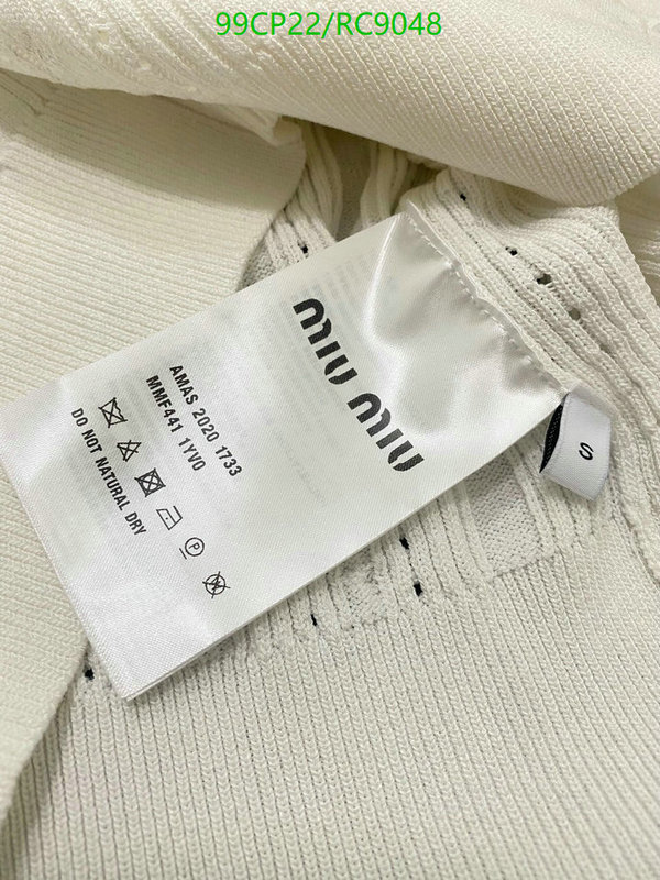 Clothing-MIUMIU Code: RC9048 $: 99USD