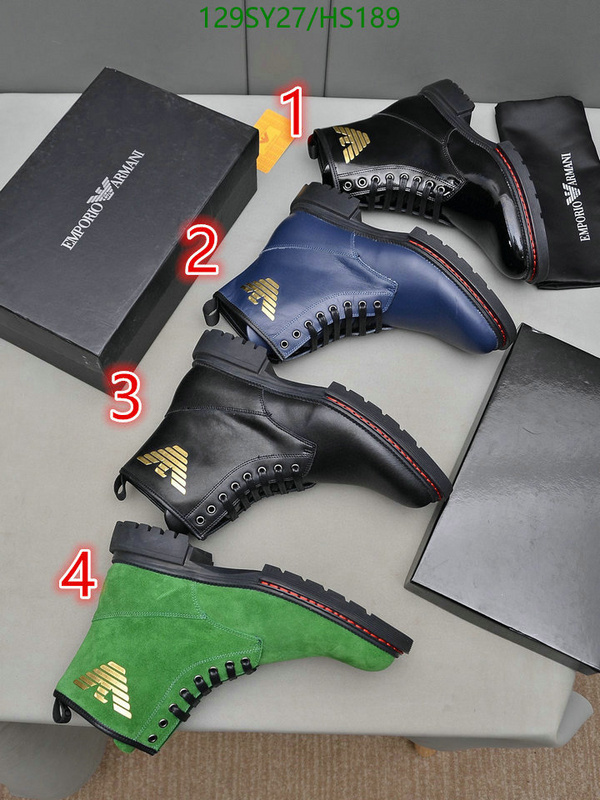 Men shoes-Boots Code: HS189 $: 129USD