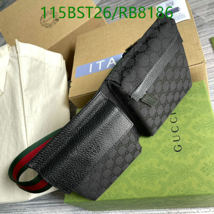 Gucci Bag-(4A)-Belt Bag-Chest Bag-- Code: RB8186 $: 115USD