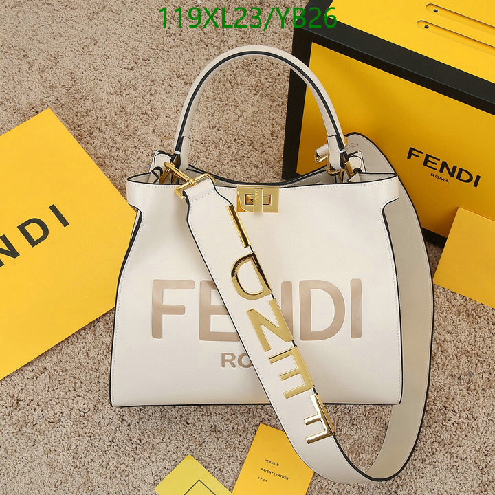 Fendi Bag-(4A)-Peekaboo Code: YB26 $: 119USD