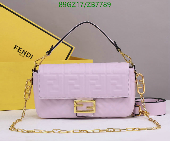 Fendi Bag-(4A)-Baguette- Code: ZB7789 $: 89USD