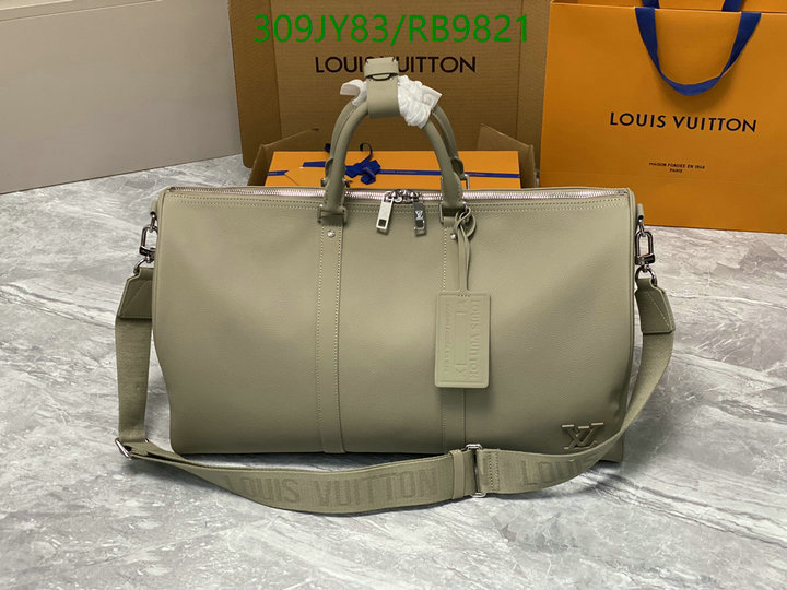 LV Bag-(Mirror)-Keepall BandouliRe 45-50- Code: RB9821 $: 309USD